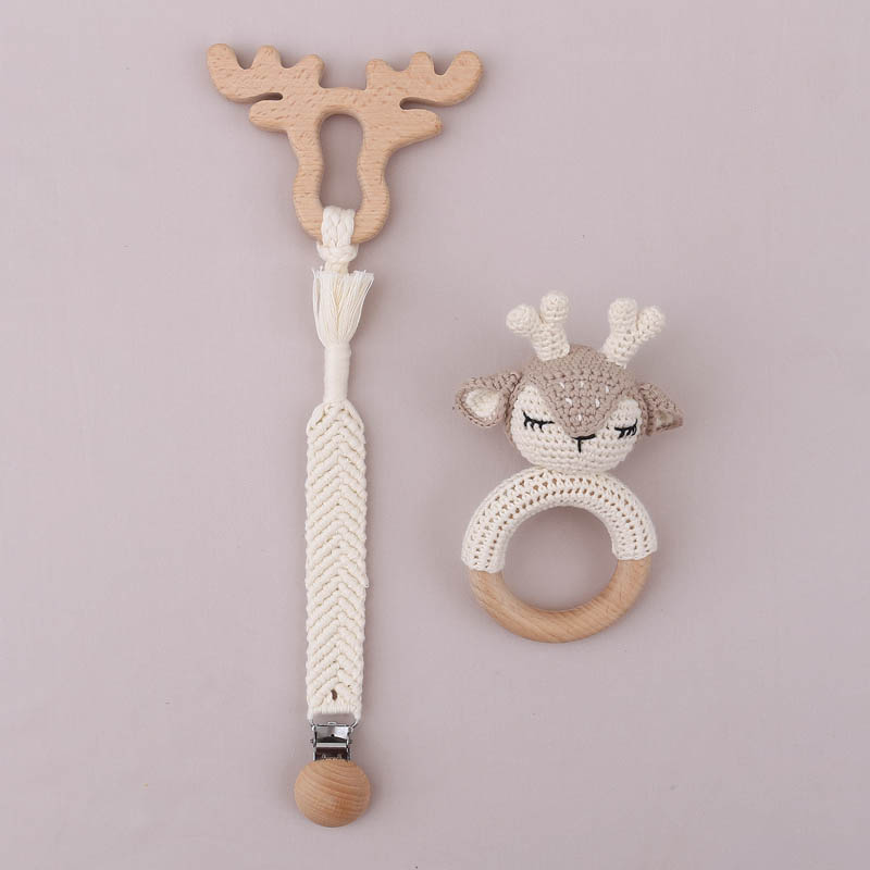 Baby Crochet Rattle Elephant T - Baby Rattle Toy Set recension och pris