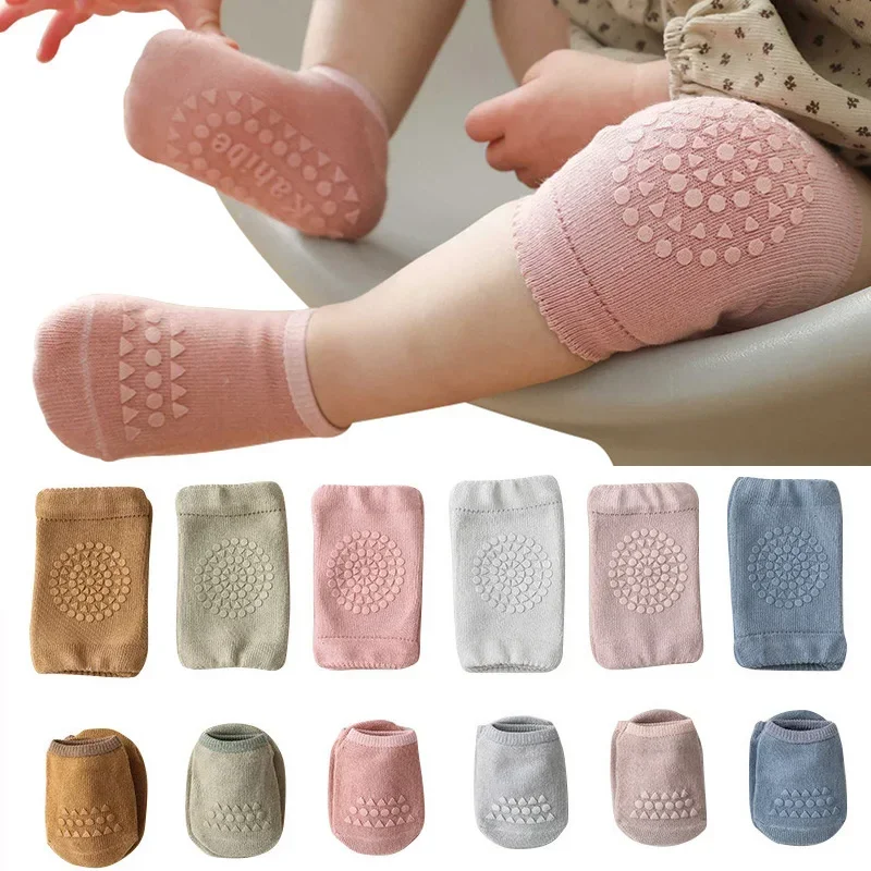 1Pair 2 Sizes New Safety Crawl - Baby Knee Pad Crawling recension och pris
