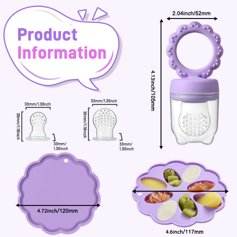 Baby Fruit Feeder and Mini Fre - Baby Led Weaning Set recension och pris