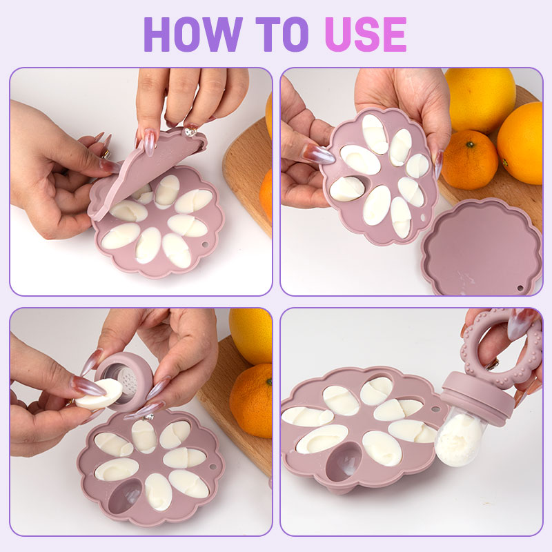 Baby Fruit Feeder and Mini Fre - Baby Led Weaning Set recension och pris
