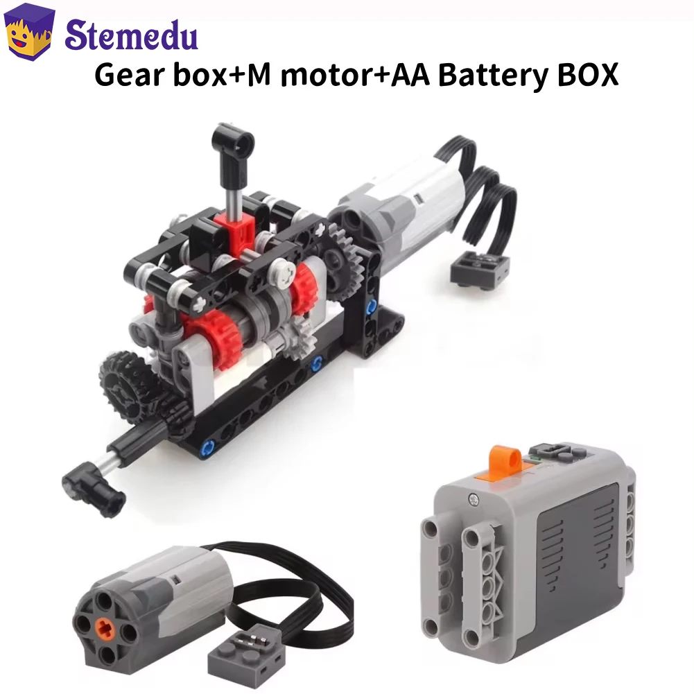 MOC High-tech 4 Speeds Gearbox - Lego Set Technic recension och pris