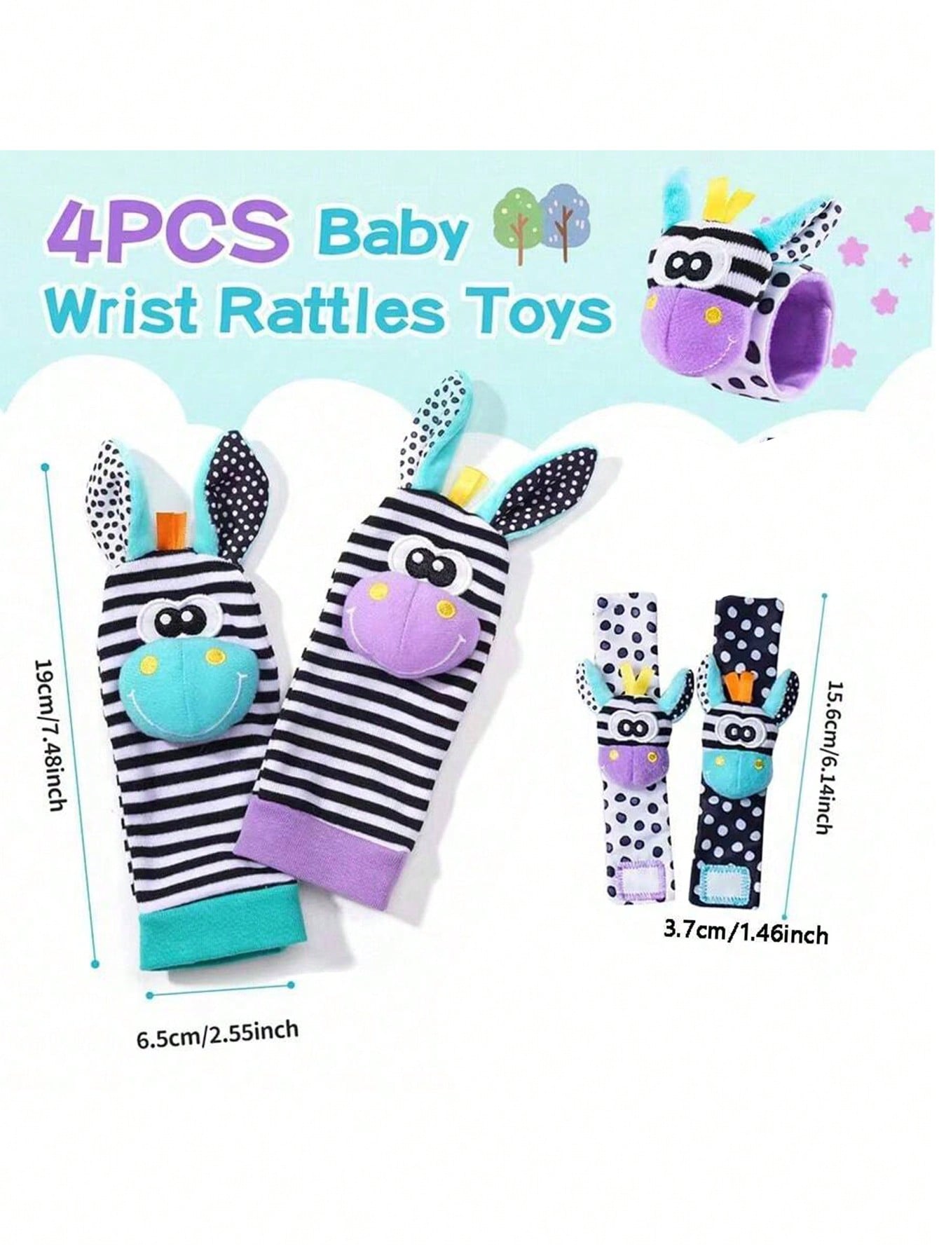 Baby Rattles Toys Infant Toys  - Baby Rattle Toy Set recension och pris