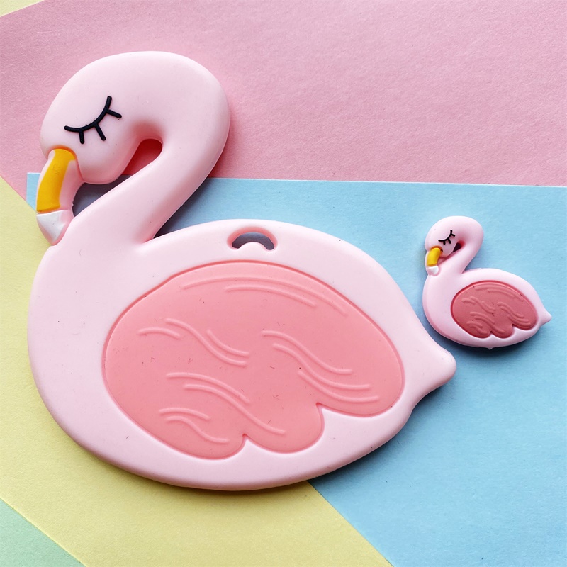 2pcs/Set Mini Silicone Elephan - Baby Rattle Toy Set recension och pris
