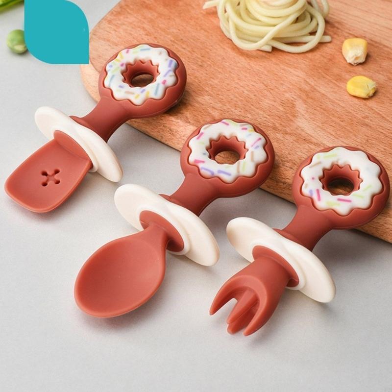 2pcs/3pcs Silicone Baby Spoons - Baby Led Weaning Set recension och pris