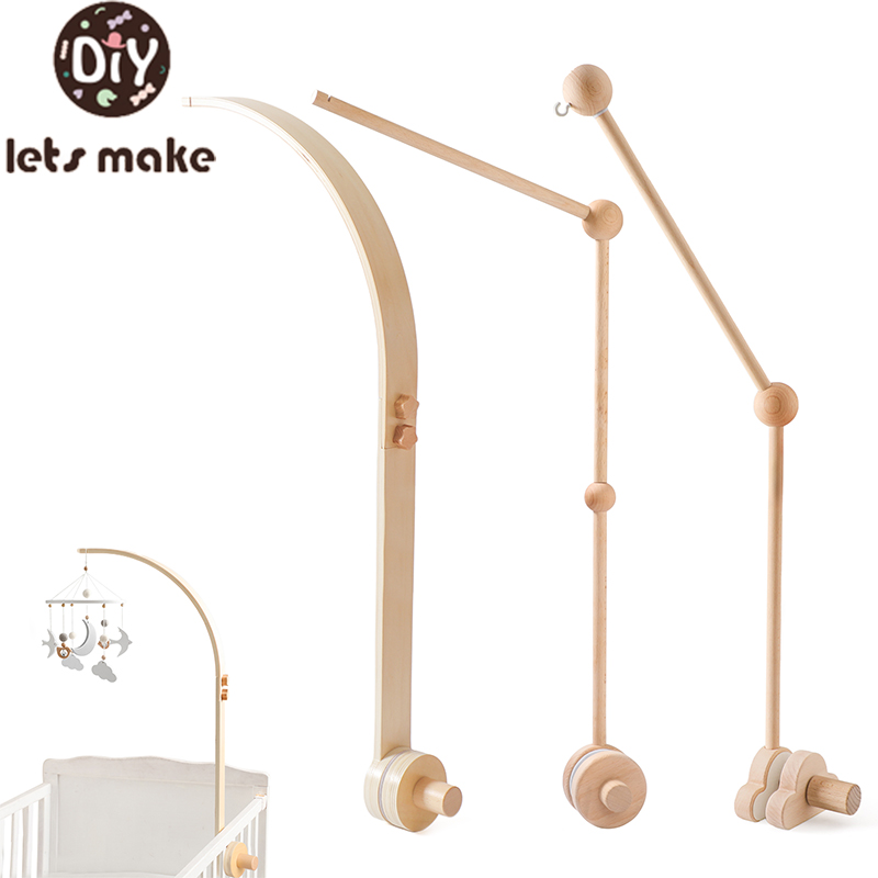 Baby Wooden Bed Bell Bracket M - Baby Rattle Toy Set recension och pris