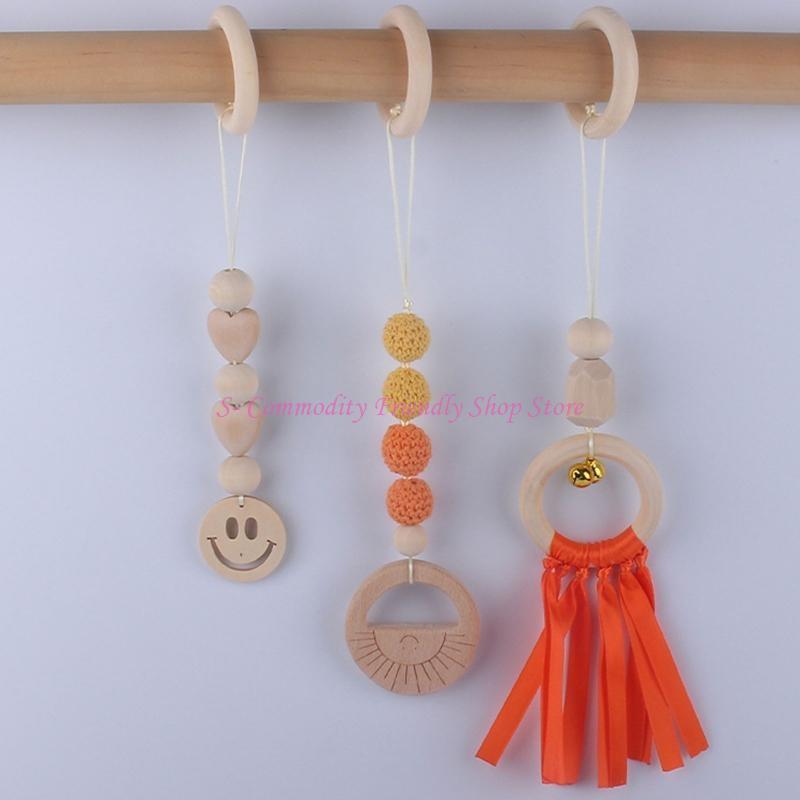85AE 3 Pcs/Set Baby Gym Frame  - Baby Rattle Toy Set recension och pris