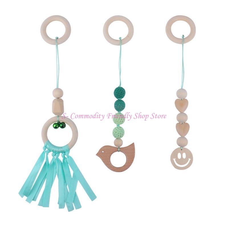 85AE 3 Pcs/Set Baby Gym Frame  - Baby Rattle Toy Set recension och pris