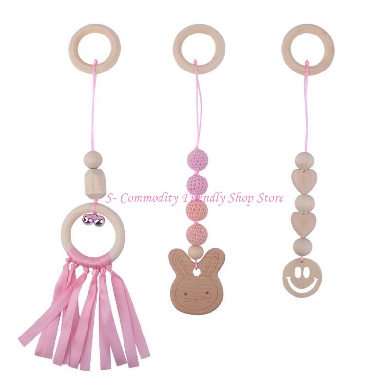 85AE 3 Pcs/Set Baby Gym Frame  - Baby Rattle Toy Set recension och pris