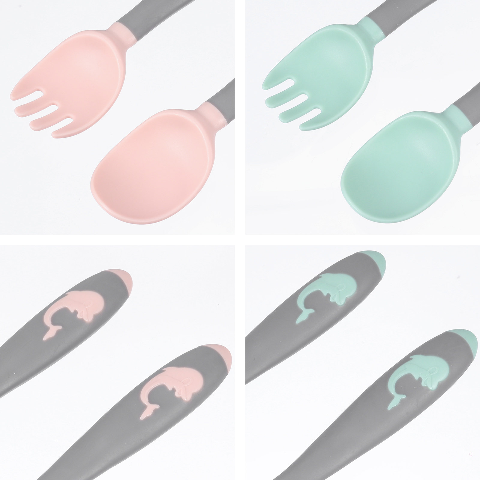 Baby Feeding Spoon Set Silicon - Baby Led Weaning Set recension och pris