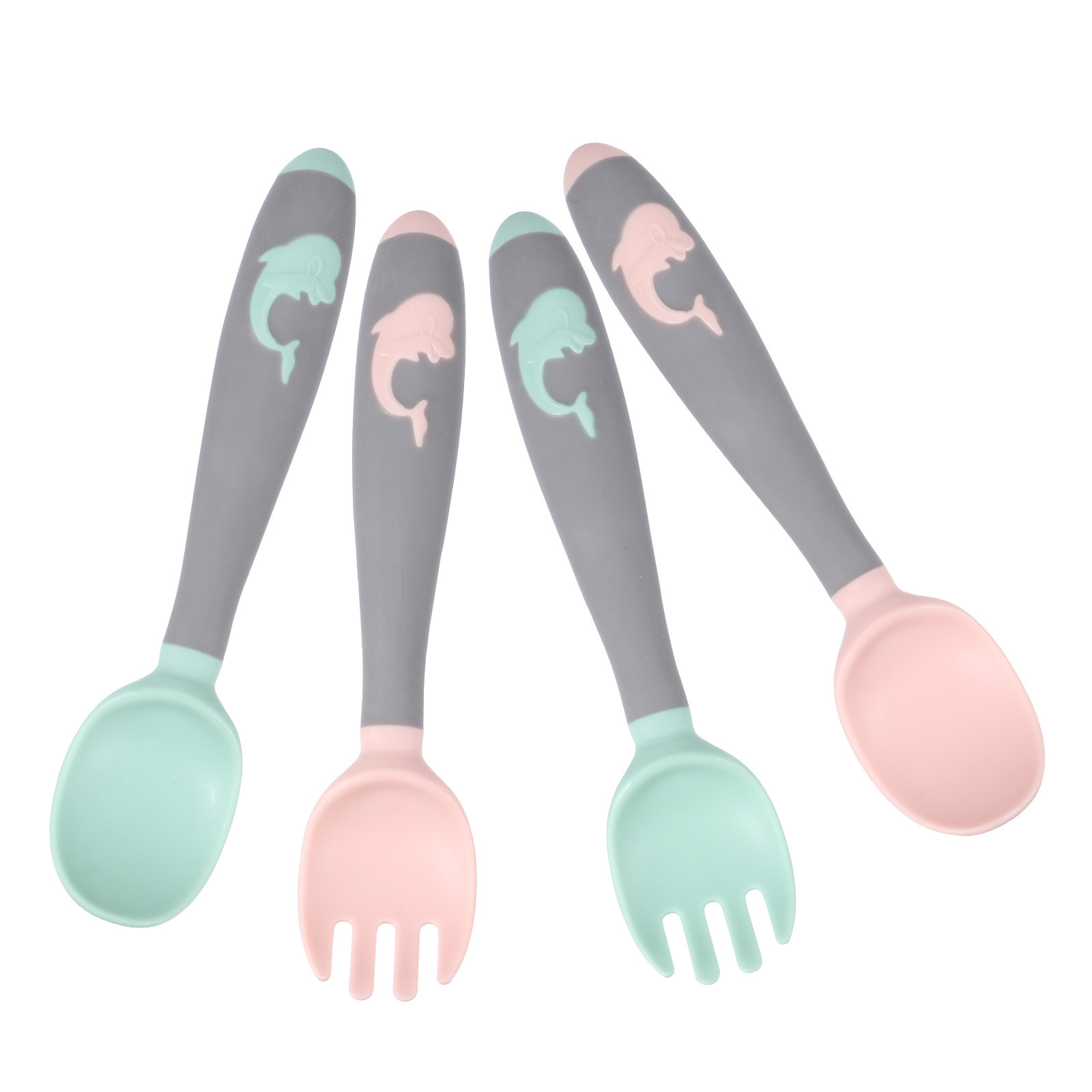 Baby Feeding Spoon Set Silicon - Baby Led Weaning Set recension och pris