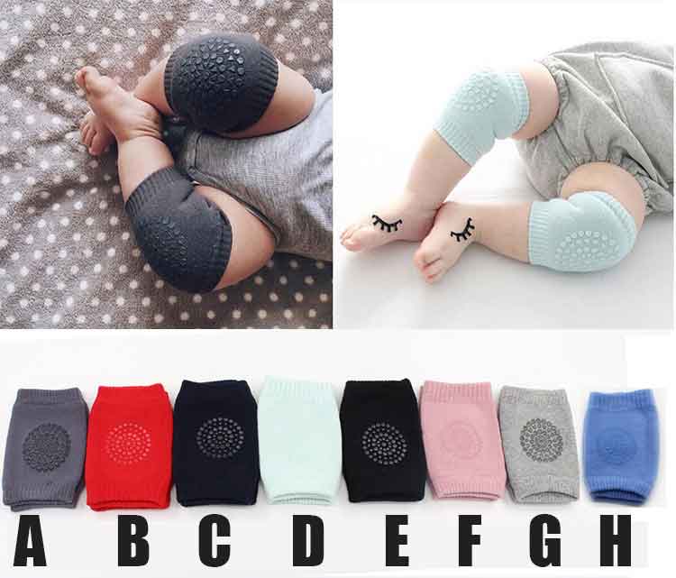 Soft Mesh Terry Baby Leg Warme - Baby Knee Pad Crawling recension och pris