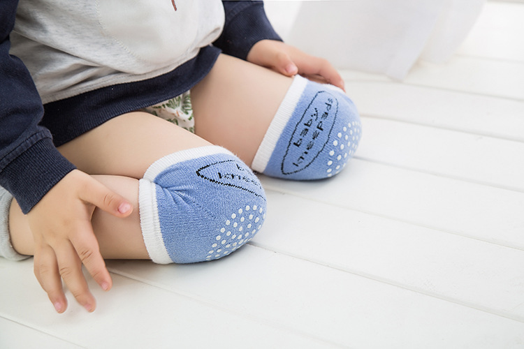 Soft Mesh Terry Baby Leg Warme - Baby Knee Pad Crawling recension och pris