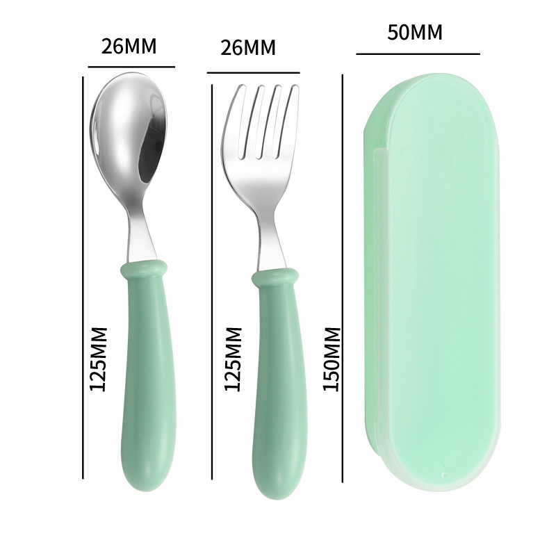 304 Stainless Steel Children U - Baby Led Weaning Set recension och pris