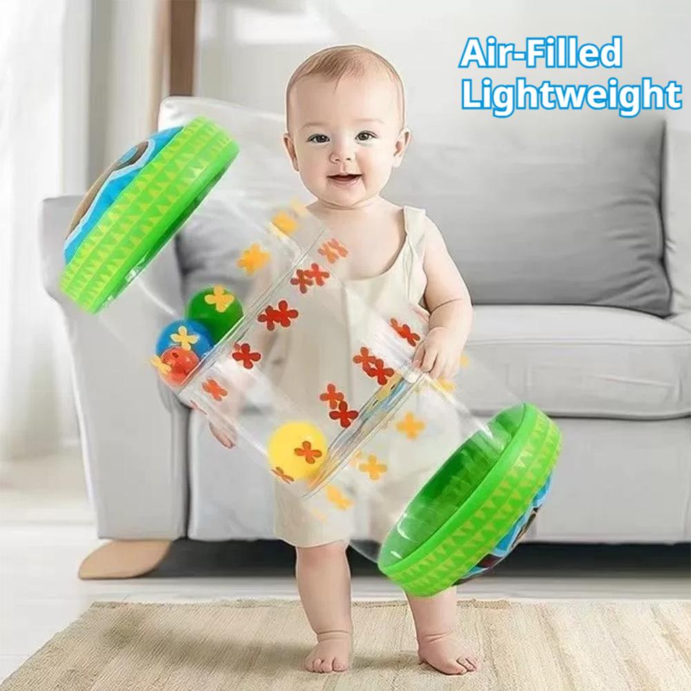 Inflatable Baby Crawling Rolle - Baby Walker Activity recension och pris