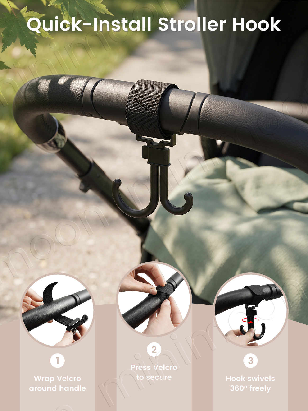 360° Rotatable Baby Stroller H - Baby Products Bag recension och pris